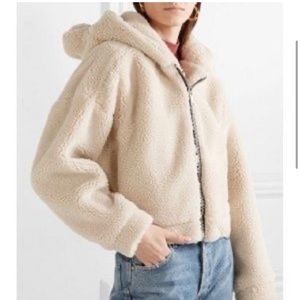 Re/Done Teddy Bear Jacket